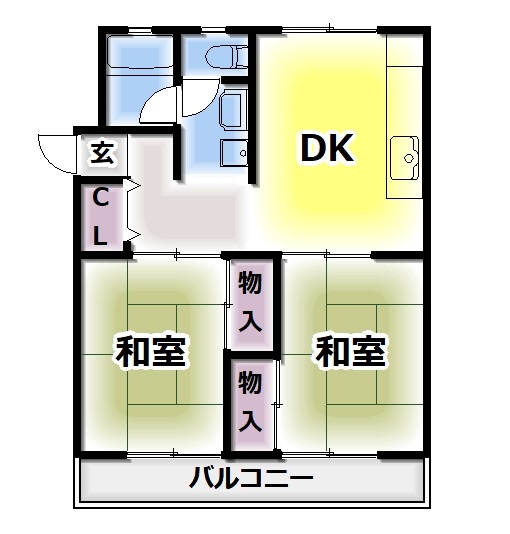 寿マンションの間取り