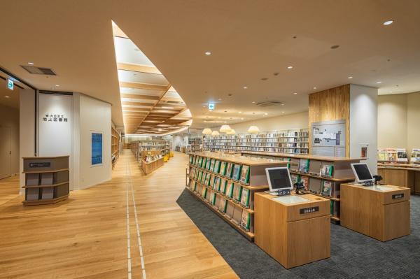 【シャトラン池上の図書館】