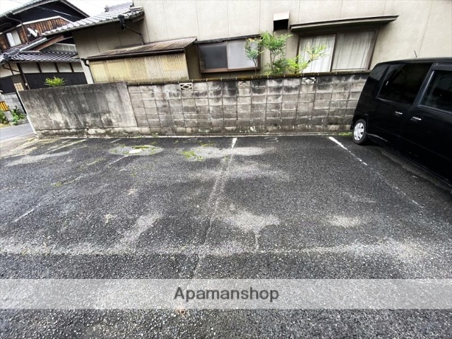 駐車場　眺望