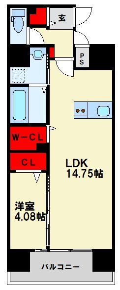 LEGEND KUROSAKIの間取り