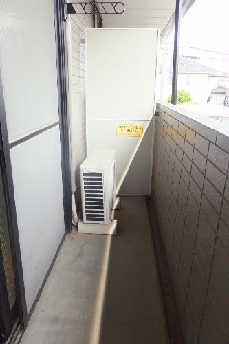 バルコニー　ベランダ付きです。