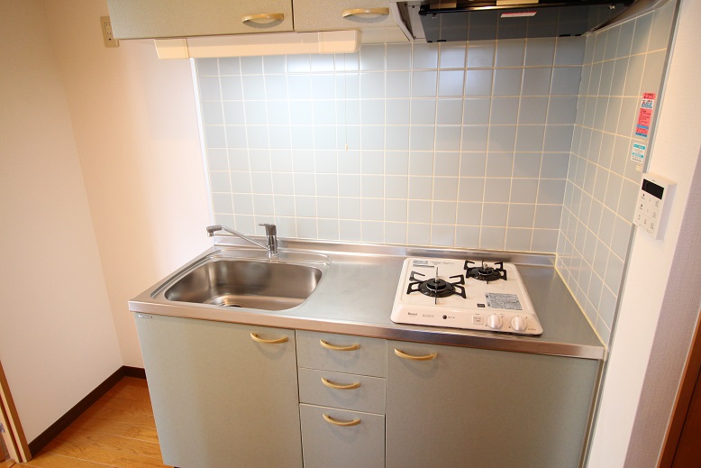 キッチン　2口ガスコンロ付