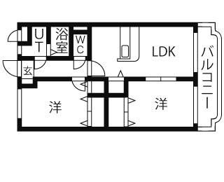 【ユーミーおおひらの間取り】