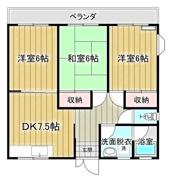 ミサワ第２マンションの間取り