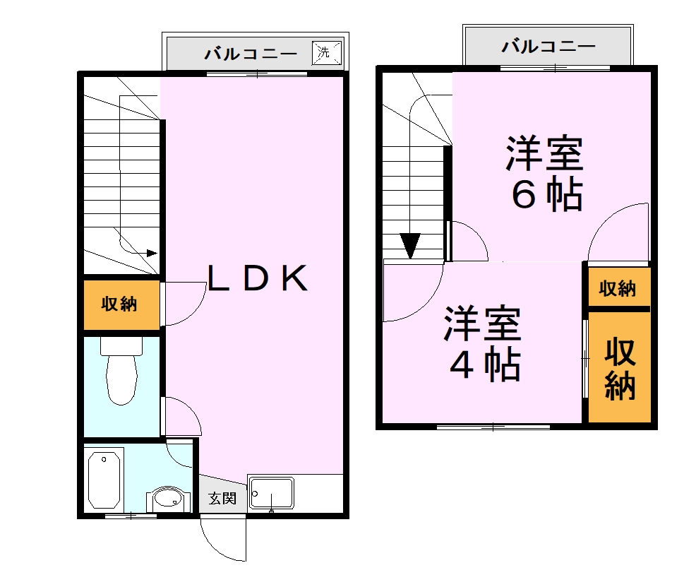 メゾン池田の間取り