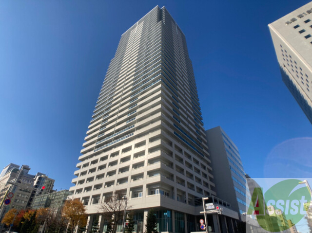 【D’グラフォート札幌ステーションタワーの建物外観】