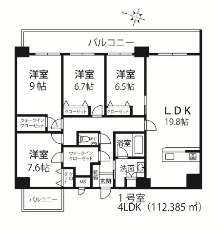 MODERN PALAZZO大名の建物外観