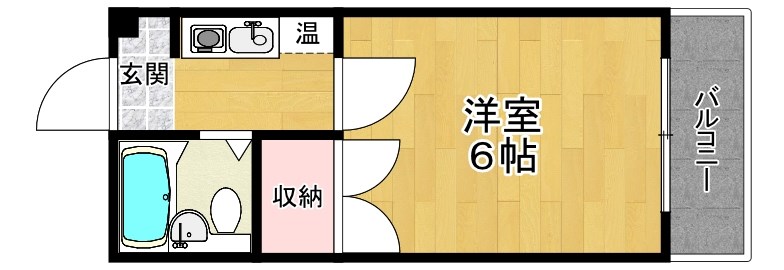 プレアール大峰元町の間取り