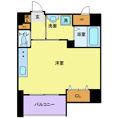 エルミスタ三の丸の間取り