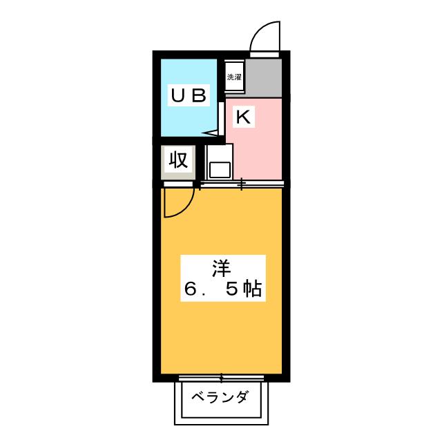 コーポ川本の間取り