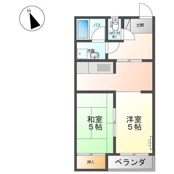 小平マンションの間取り