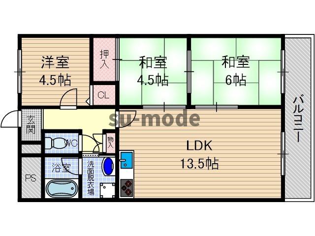 コスモフェアリーの間取り