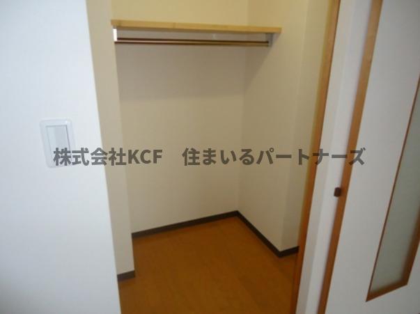 収納　大きなスペースがあり、収納には困りません