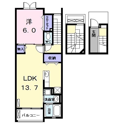 リエージュの間取り