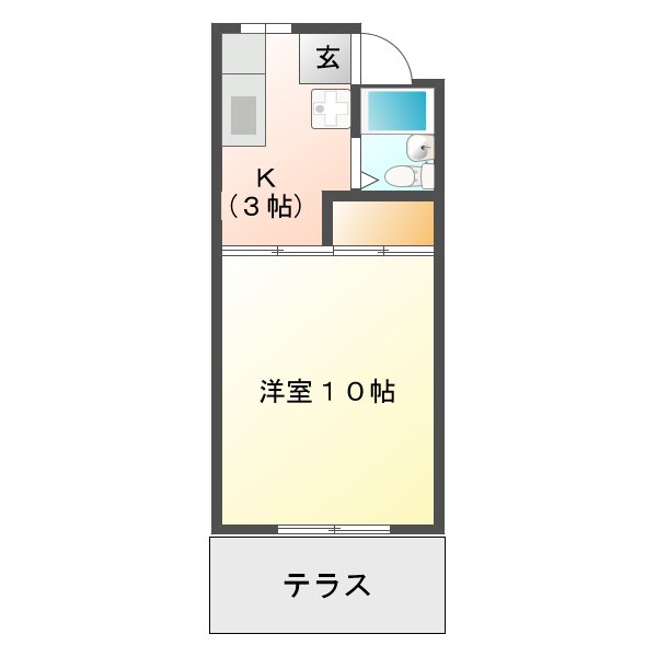 宮崎マンションの間取り