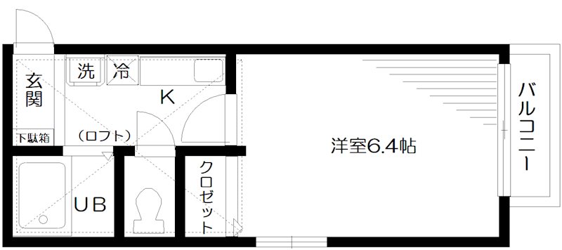 プランツ四季２の間取り