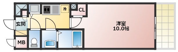 アイリス・Kの間取り