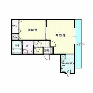 札幌市白石区本通のマンションの間取り