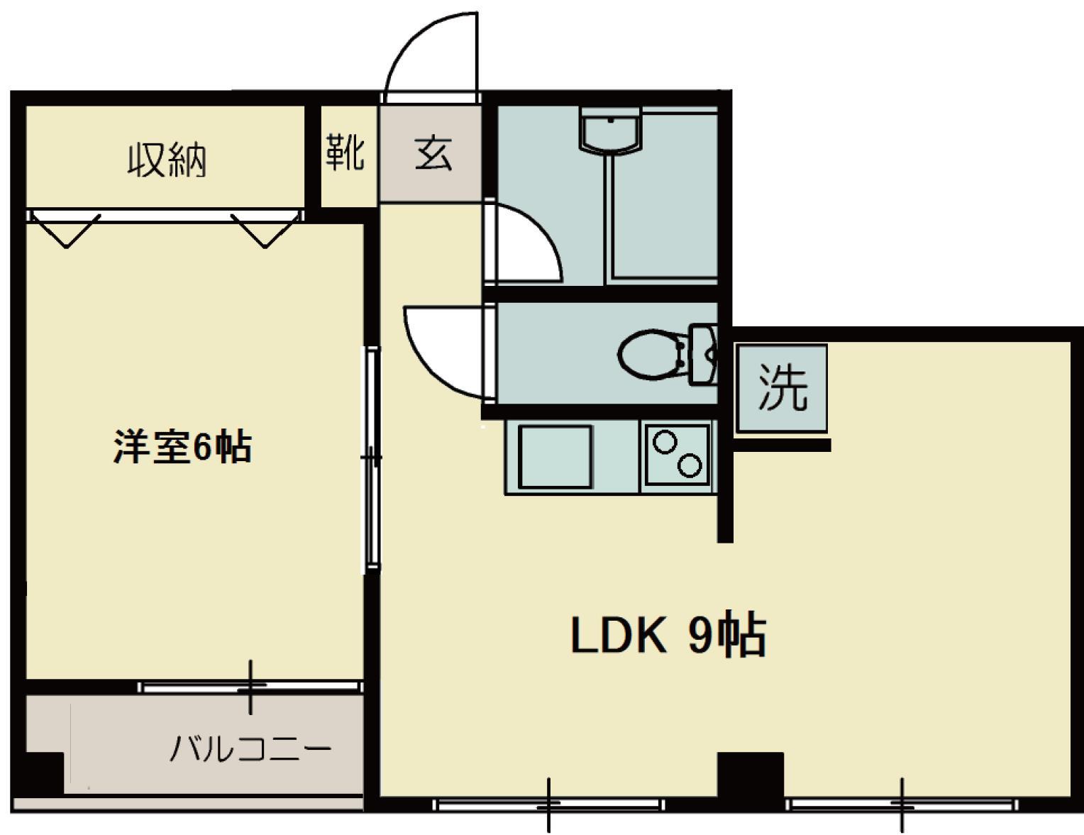 志幸３２　アンリーフの間取り