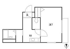 【港区六本木のマンションの間取り】