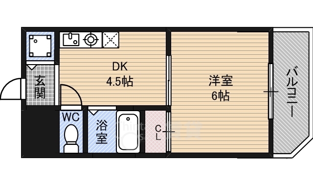 メゾンＳの間取り