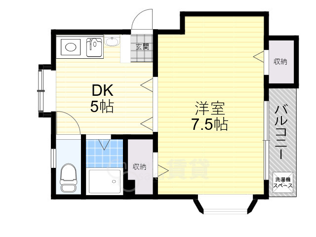 ファイン千里の間取り