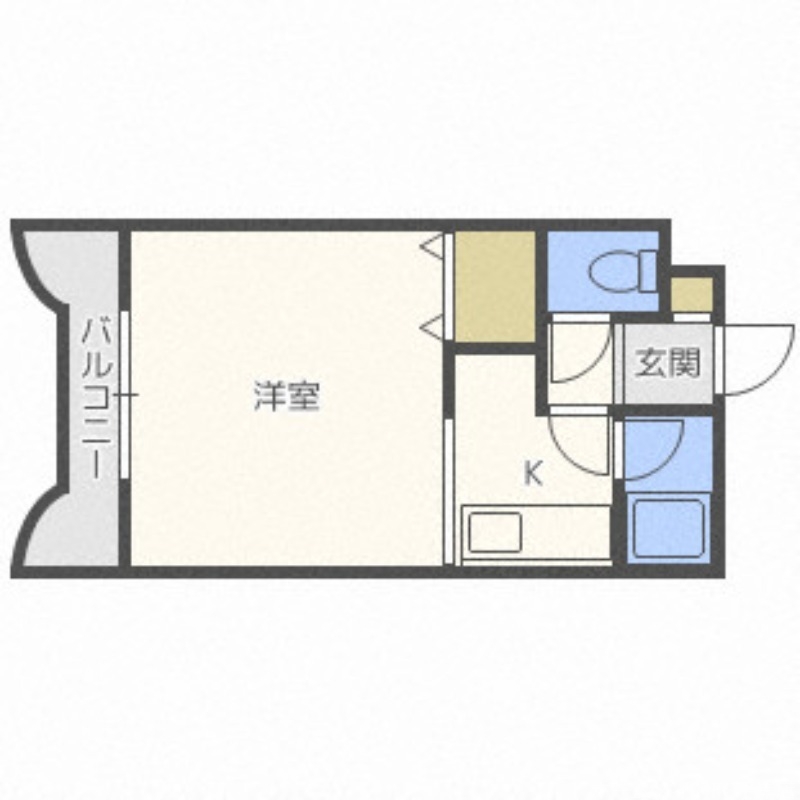 カンパーナ平岸の間取り