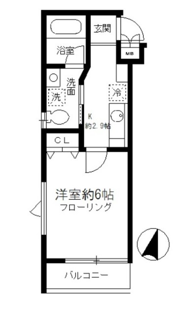 グランアセット月島の間取り写真