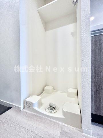 その他設備　洗濯機置き場です！