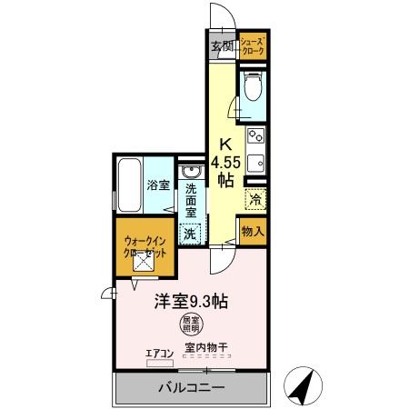 【市原市更級のアパートの間取り】