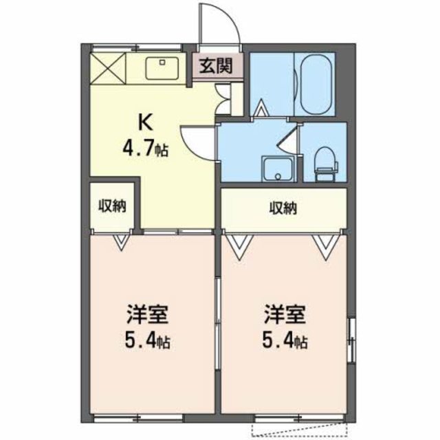 コーポ・サトウの間取り