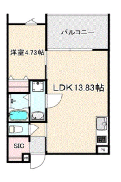 【Ｓ－ＲＡＮＫ清水丘の間取り】