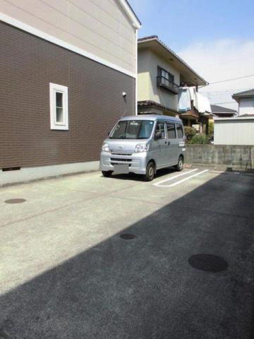 駐車場　眺望