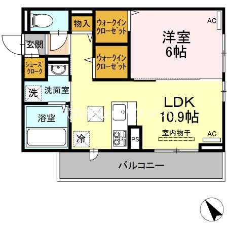 シャルマン上吉野の間取り