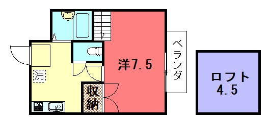 エクセレント北白川の間取り