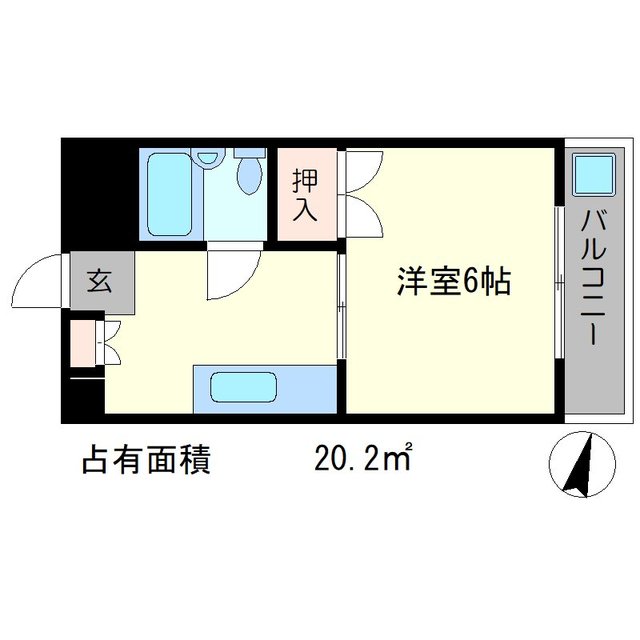 シャンブル望月の間取り