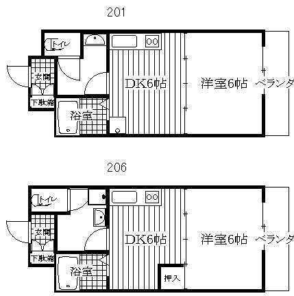 JCSマンションの間取り