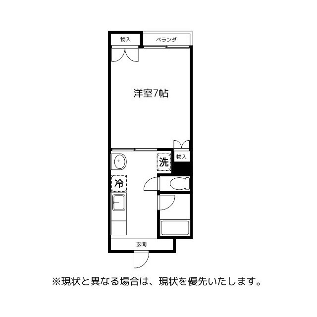 コーポラス春日の間取り