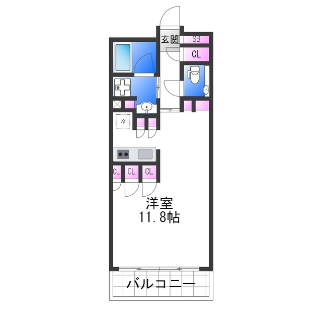 ガリレオ新町の間取り