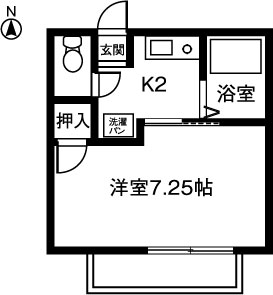 アムール高御堂の間取り