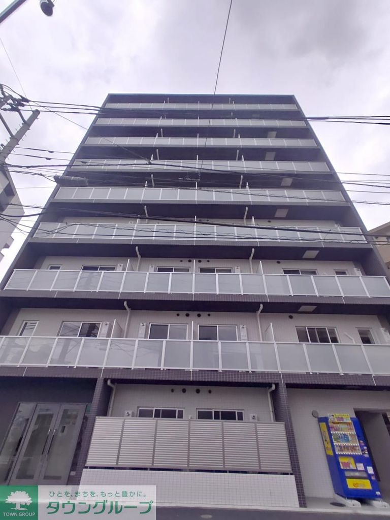 墨田区八広のマンションの建物外観