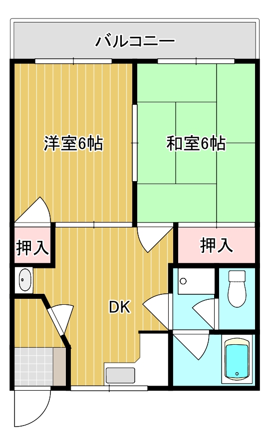 サンピアなだの間取り