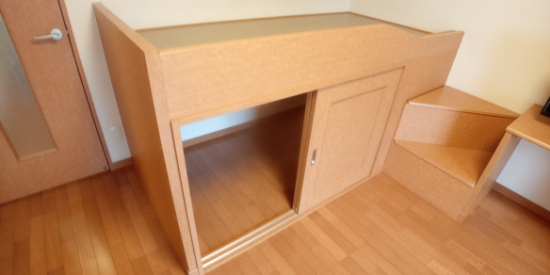 その他部屋・スペース　収納付きベッド