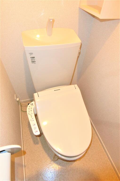 トイレ　同型物件の写真です。