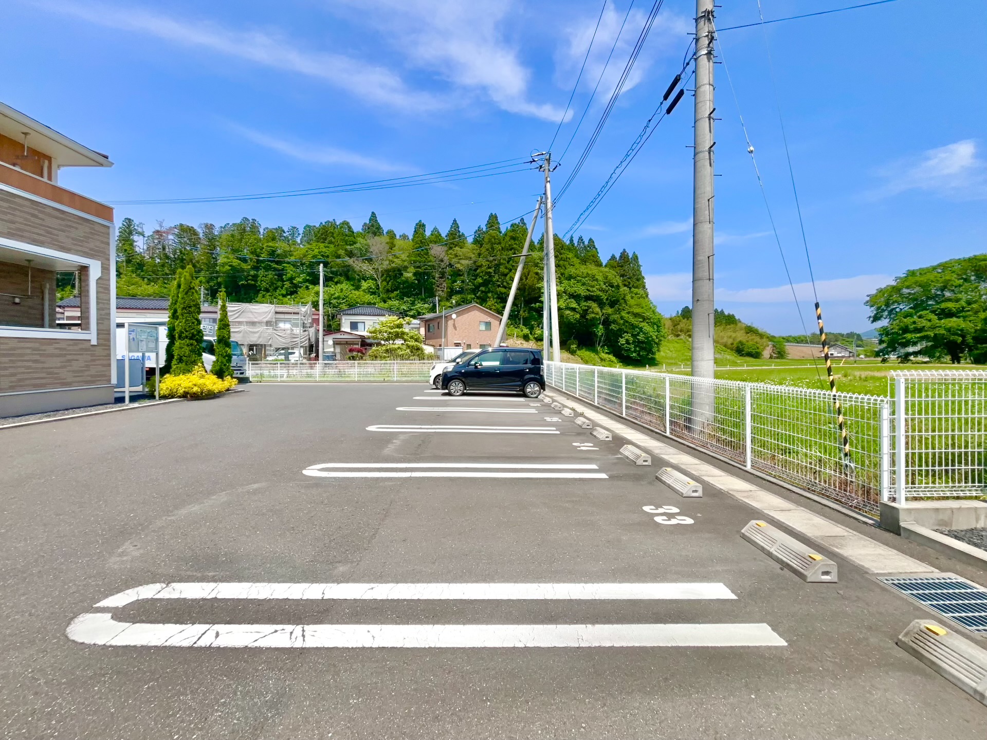 駐車場　駐車場部分・平面アスファルト施工♪2台目ご相談ください◎