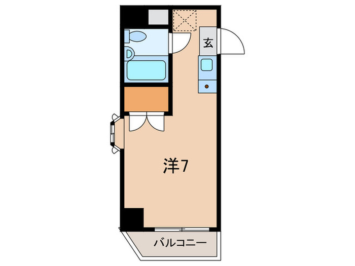 ハマコーポの間取り