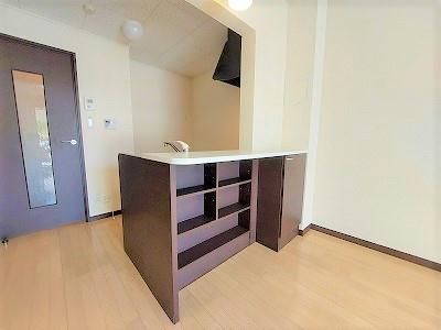 収納　カウンターキッチン