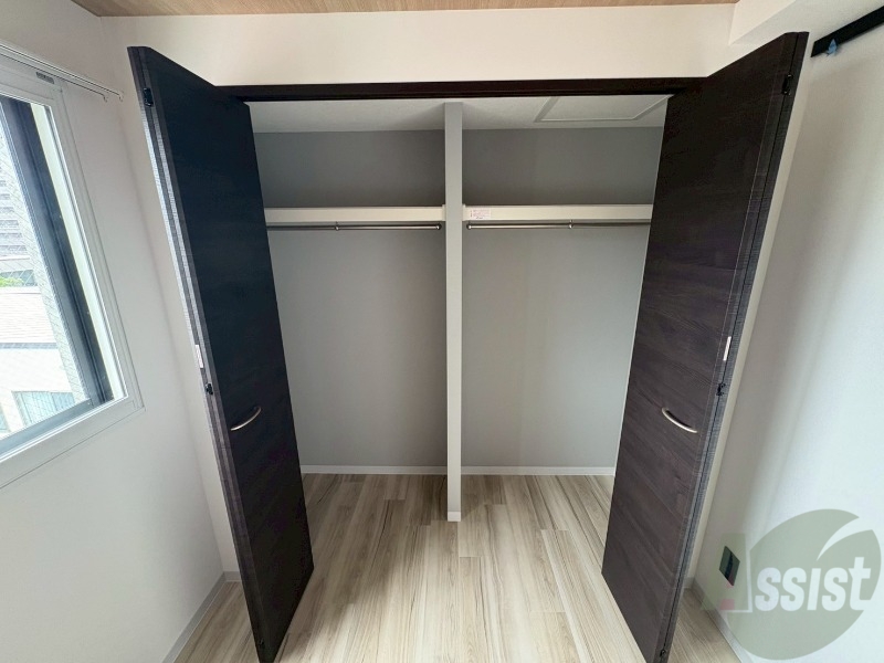 収納　収納もバッチリあるのでお部屋が片付きますよ！