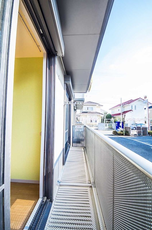 バルコニー　ベランダがあれば洗濯物も干しやすい☆