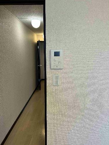 セキュリティ　モニター付きインターフォン